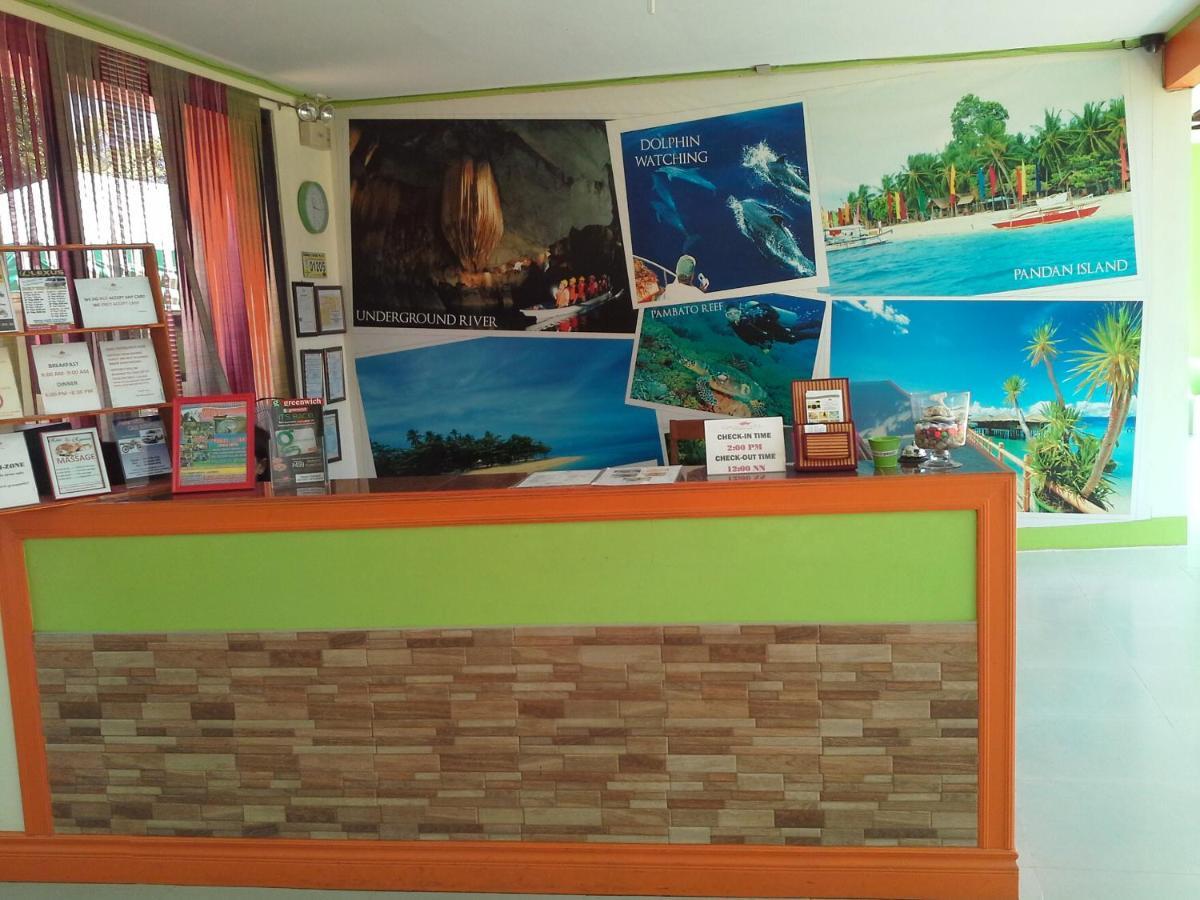 Green Park Tourist Inn Puerto Princesa Exteriör bild